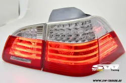 SW-Celi LED Rückleuchten passend für BMW 5er E61 Touring 04-10 red/clear auch LCI