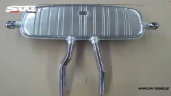 SW-Exhaust Edelstahl Sport Endschalldämpfer für Porsche Cayenne Turbo 955 9PA 02-07