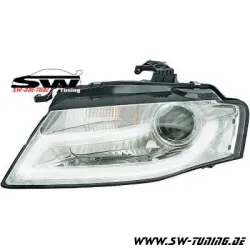 SWDRL Scheinwerfer AUDI A4 B8 08-11 LED-TFL R87 chrome