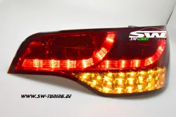 SW-Light LED Rückleuchten für Audi Q7 4L 05-09 red/chrystal