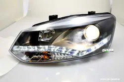 SW-Light Scheinwerfer VW Polo V 6R 10-13 LED Standlicht black