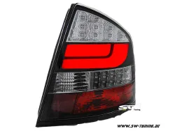 SW-Celis LED Rückleuchten Skoda Octavia II Limousine 1Z 04-08 Black Lightbar
