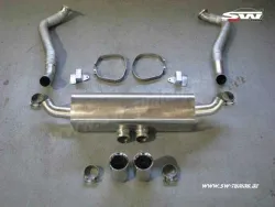 SW-Exhaust Sport Edelstahl Endschalldämpfer für Porsche Boxster/Cayman 718 982 16-20
