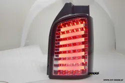 SW-Celi LED Rückleuchten passend für VW T5 Typ 7H 7E 03-15 Lightbar chrom / black