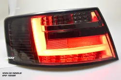 SW-Celi LED taillights suitable for Audi A6 4F Sedan 04-08 smoke Lightbar for 6Pin Series blubs