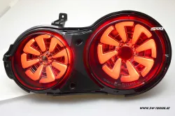 SW-Celi LED Rückleuchten für Nissan GT-R R35 09-16 Black/smoke RED-Lightbar