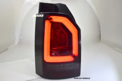 SW-Celi LED Rückleuchten für VW T6 Typ SG 16-20 red/smoke mit Wischblinker für Werks LED