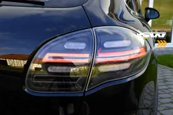 SW-Celi LED Rückleuchten passend für Porsche Cayenne II 92A 958 11-14 mit LED dynamischer Blinker Black/clear