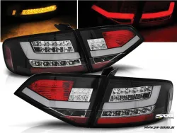 SW-Celi LED Rückleuchten passend für für Audi A4 B8 8K Limousine 07-11 Lightbar Black/clear