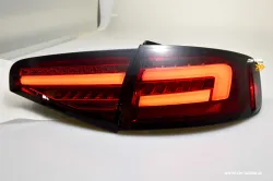 SW-Celi LED Rückleuchten passend für Audi A4 B8 8K Limo Facelift 12-15 red/smoke LED Wischblinker für Serien LED