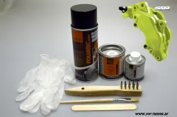 Bremssattel Lack-Set grün toxic green 7 teilig Foliatec 575ml (1l/52,09EUR)