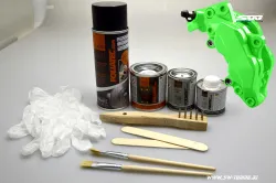 Bremssattel Lack-Set Neon Grün 10 teilig Foliatec 700ml (1l/49,93EUR)