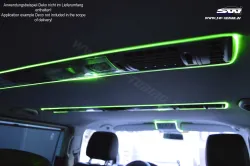 SW LETRONIX RGB LED Ambient Lighting 2.0 4 LED Set and 6 Metre Light Guide with App Function Connect Series