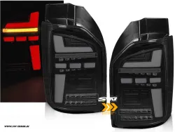 SWCeli LED taillights for VW T6.1 Type SG 2021-2024 Tailgate black/smoke dynamic indicator
