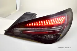SW-Celi Voll LED Rückleuchten passend für Mercedes CLA C117/X117 13-19 Black/clear